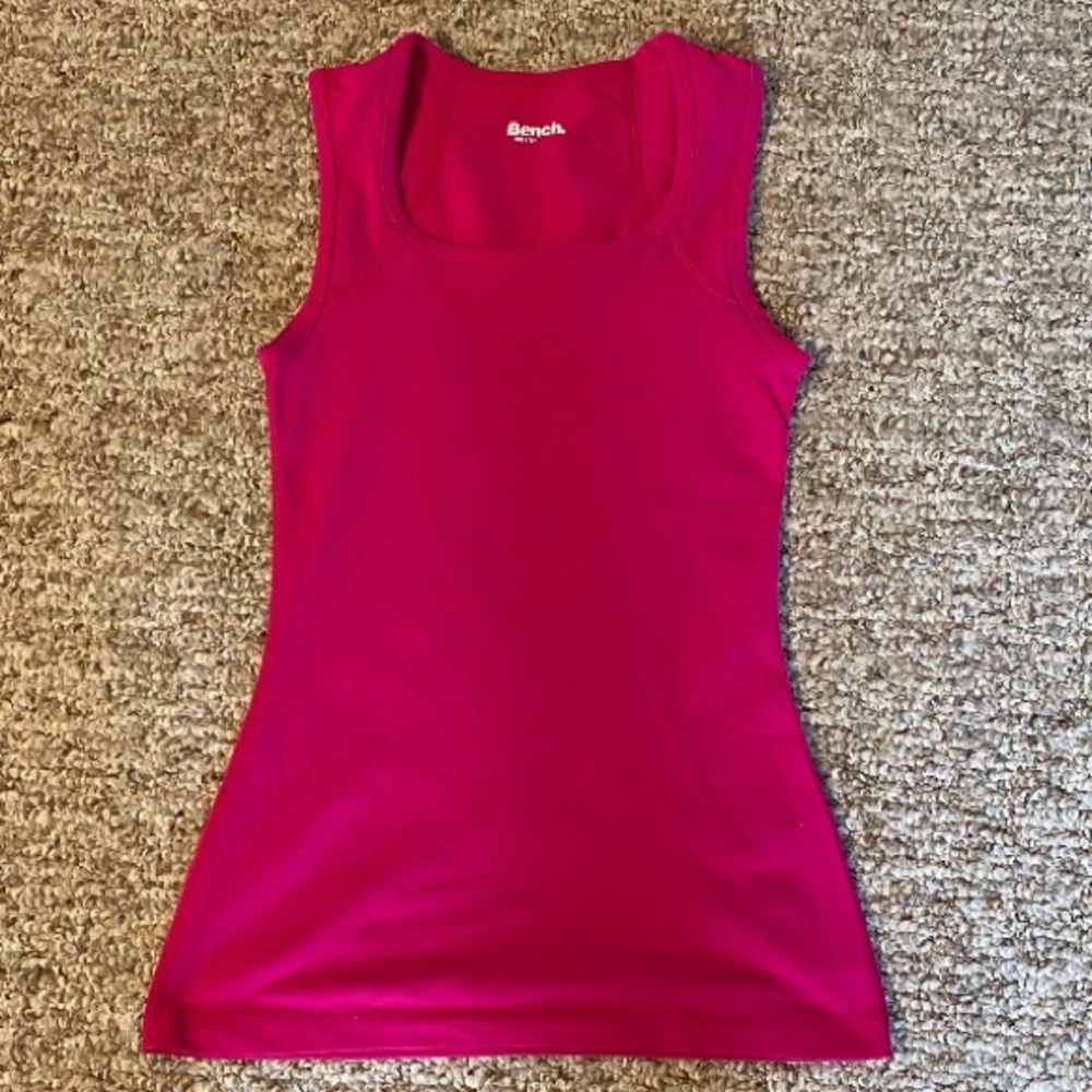 Pink Bench Tank Top XXS .